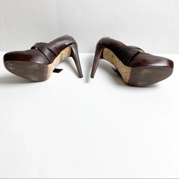 L.A.M.B Gwen Stefani Retro Buckle Pinup Loafer vintage 40s rockabilly style